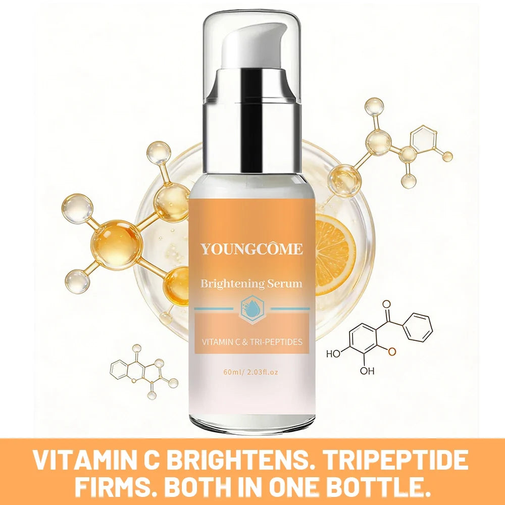 YOUNGCOME Vitamin C & Tri-Peptide Face Serum – Brightening 60ml