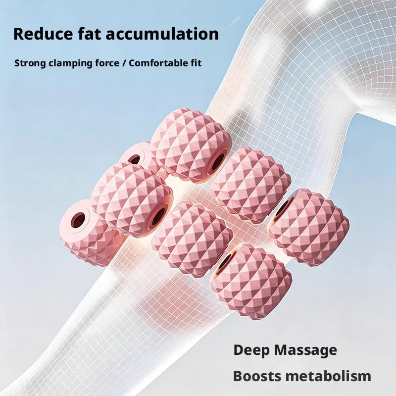 18-Roller 360° Leg Massage Roller | Calf & Thigh Slimming
