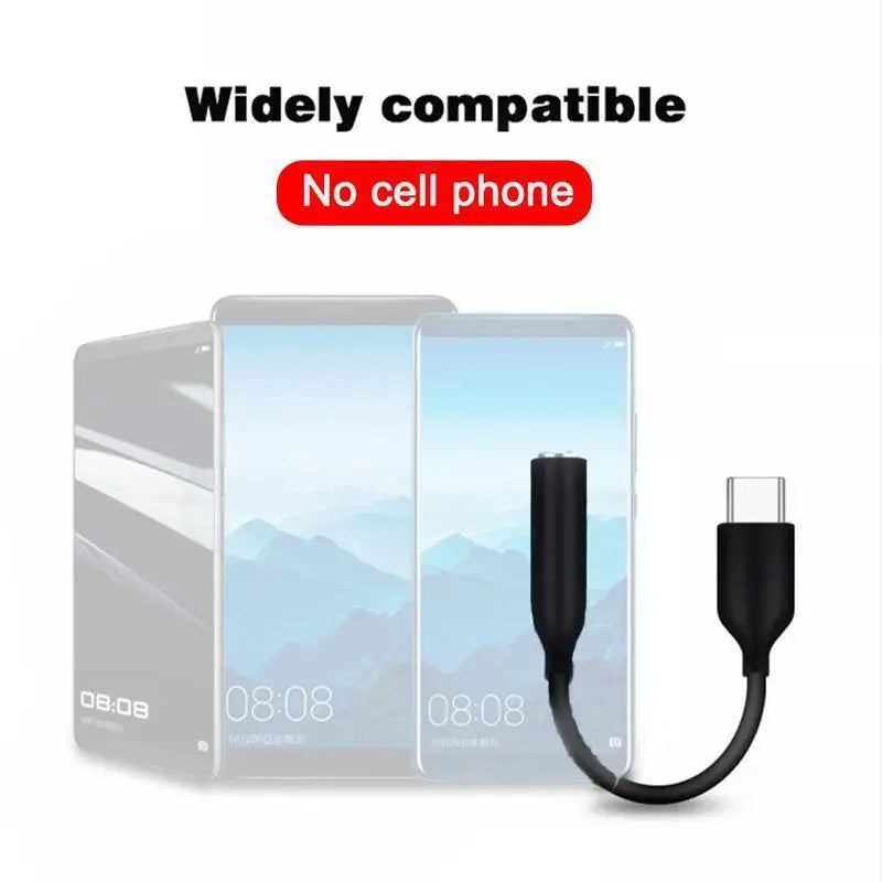 USB-C to 3.5mm Headphone Jack Adapter | Audio Converter