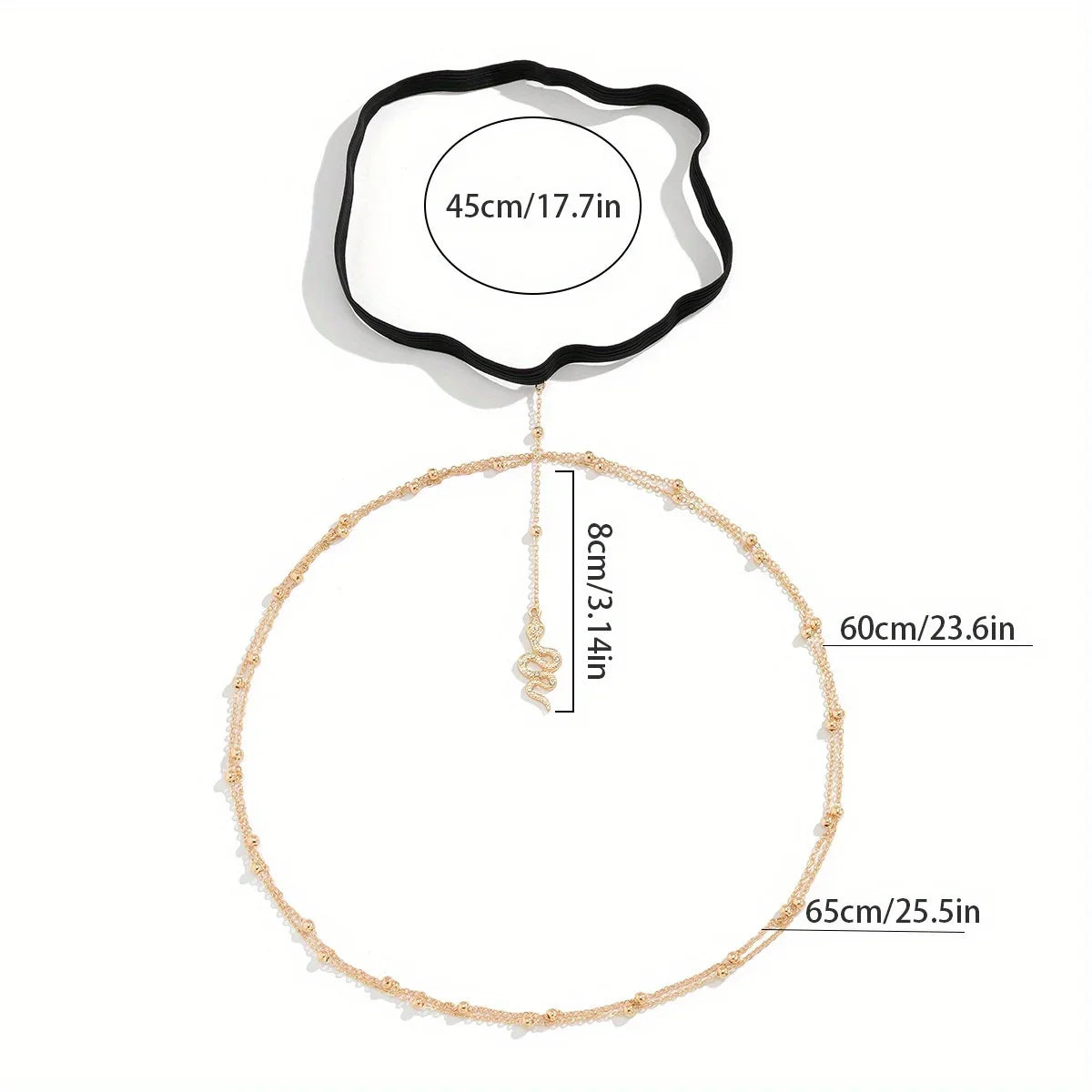European American Snake Leg Chain One Fashion Anklet Daily Wear Party