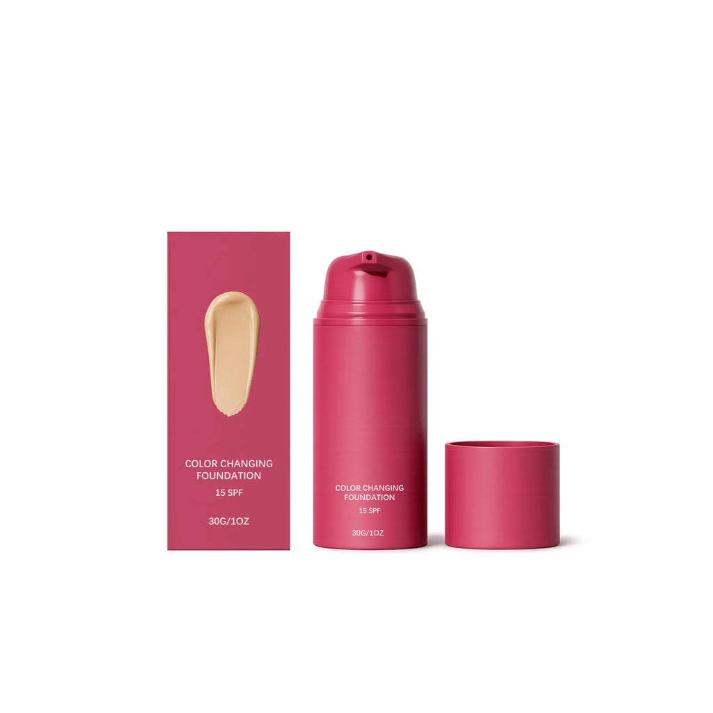 Color Changing Foundation – Tone Adapting, Waterproof & Lightweight 30g