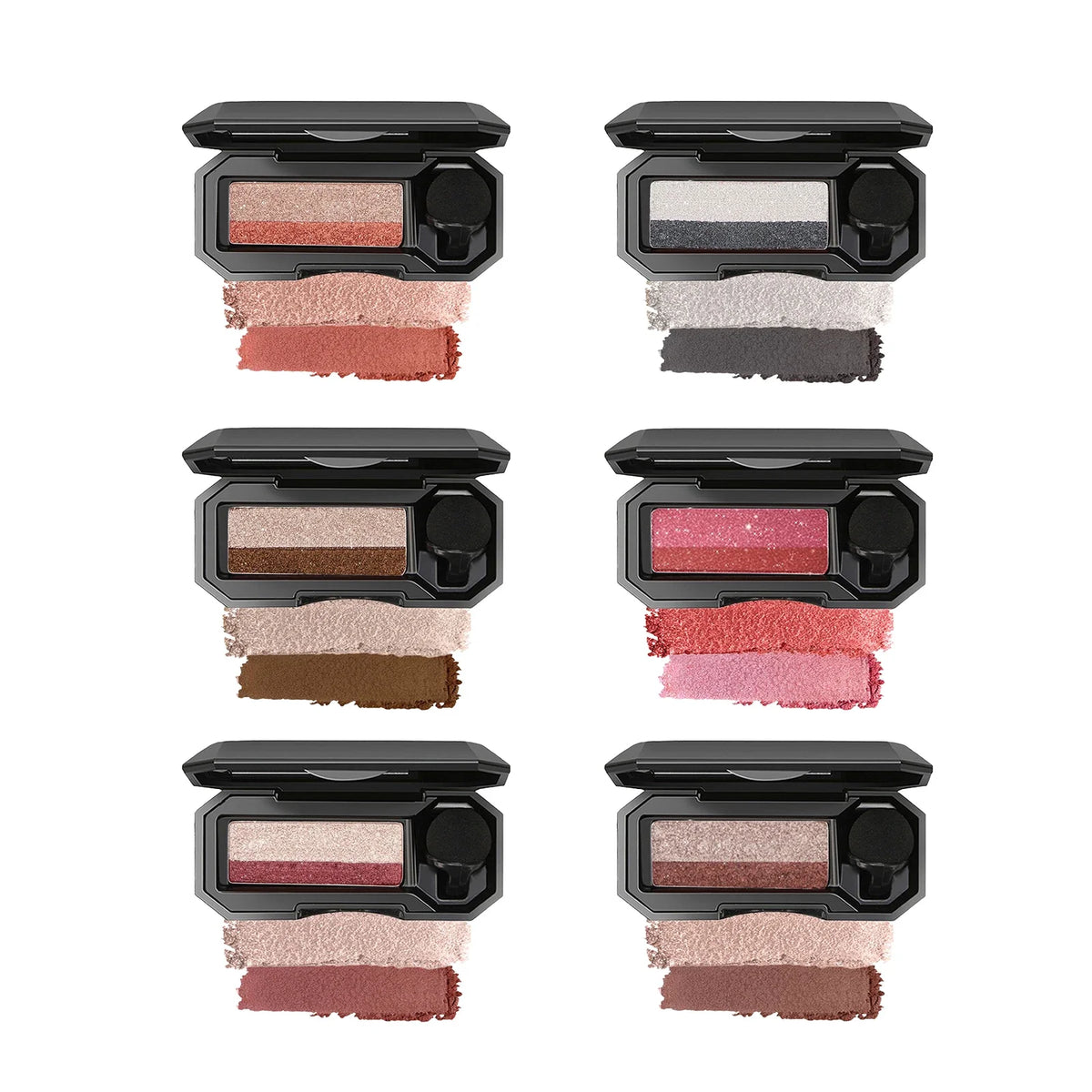 Eyeshadow Palette & Waterproof Eyeliner Set – 8+ Shades