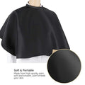 Black Waterproof Hair Cutting Cape | Salon & Barber Cloth Wrap