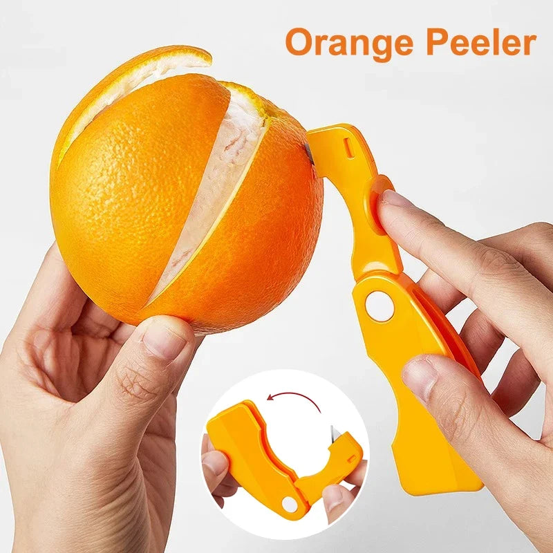 Orange Peeler Tool – Easy Citrus Peeling Device | Stainless