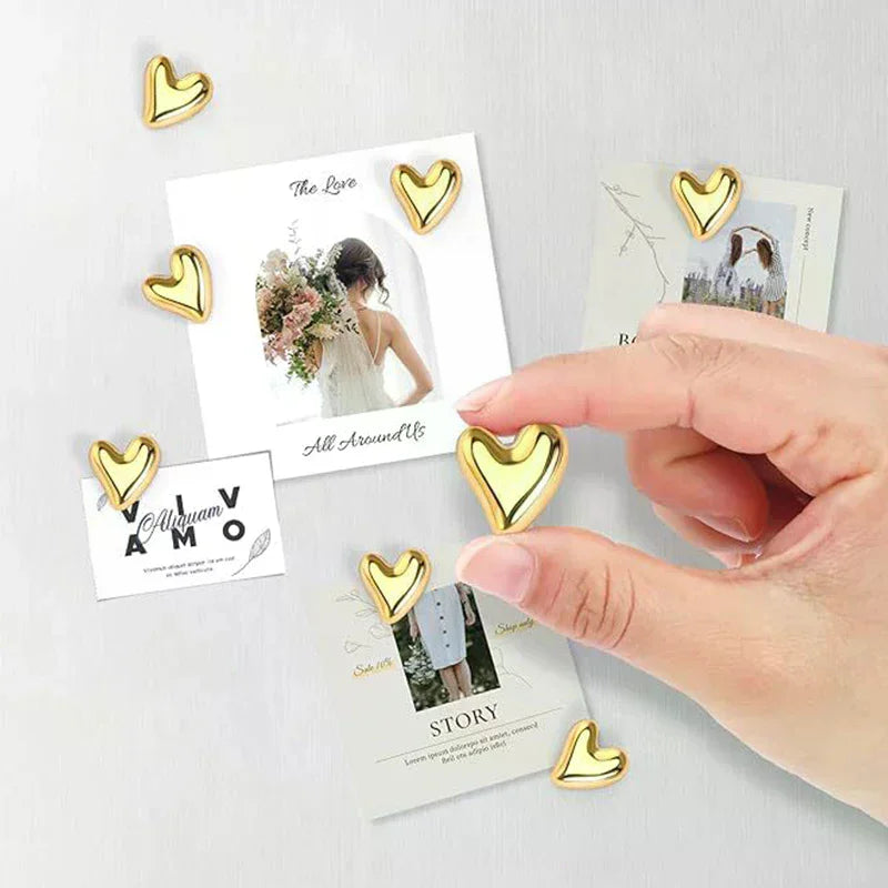 10 Heart-Shaped Fridge Magnets | Message Board & Home Decor