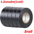 Black PVC Electrical Insulating Tape – Flame & Heat Resistant