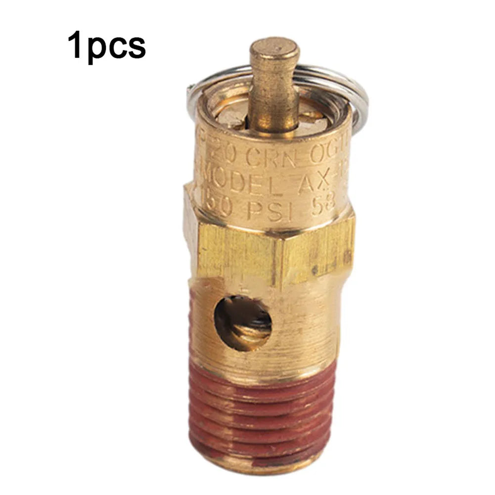 1 4 NPT 125 PSI Air Compressor Safety Relief Pressure Valve Tank OUT