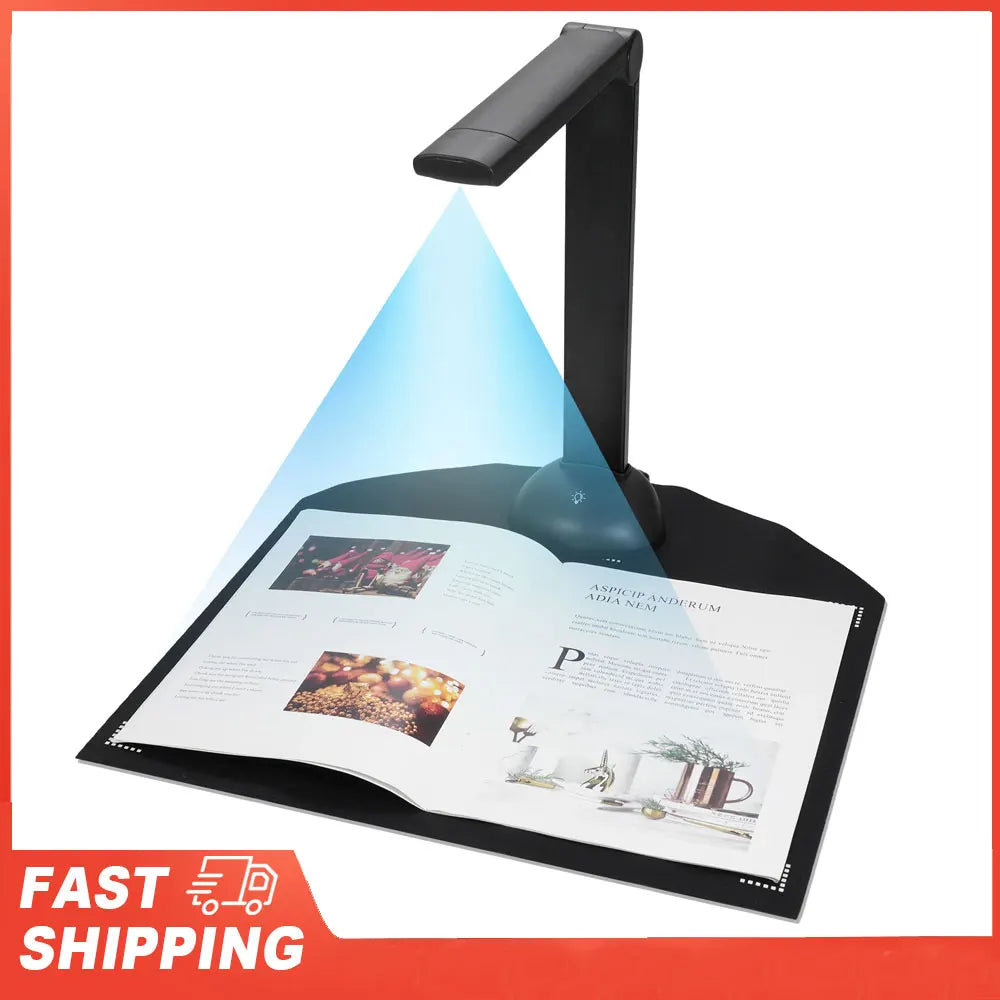 H6 Document Camera Book Scanner Speed Scanning Support Multi-language