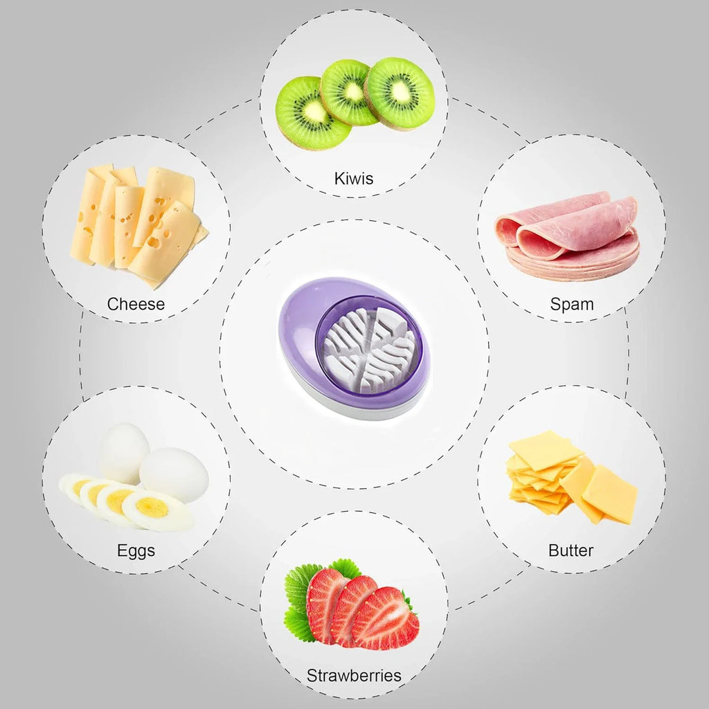 2-in-1 Egg Slicer & Divider | Multifunctional Kitchen Tool