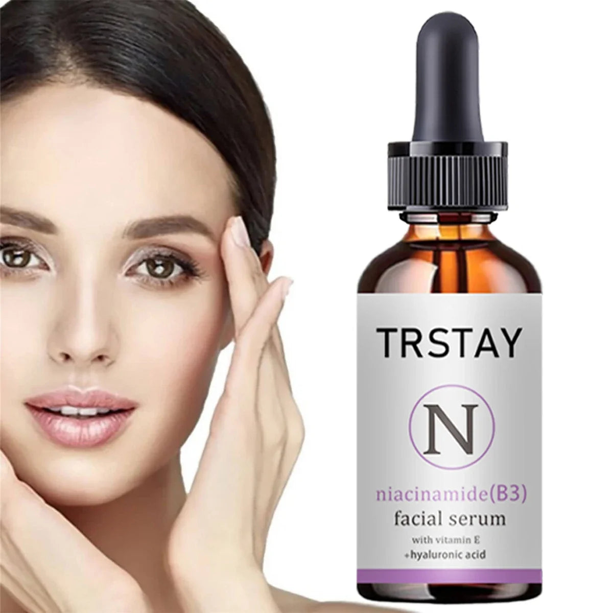 TRSTAY Niacinamide B3 Serum – Vitamin E & Hyaluronic Acid