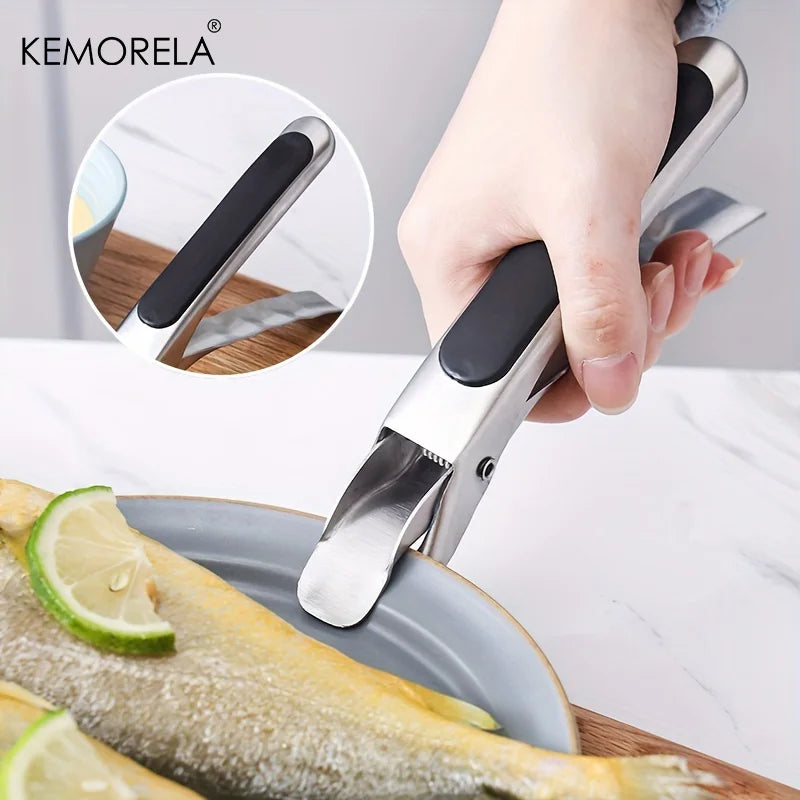 Stainless Steel Bowl Gripper Clip – Anti-Scald Kitchen Tool