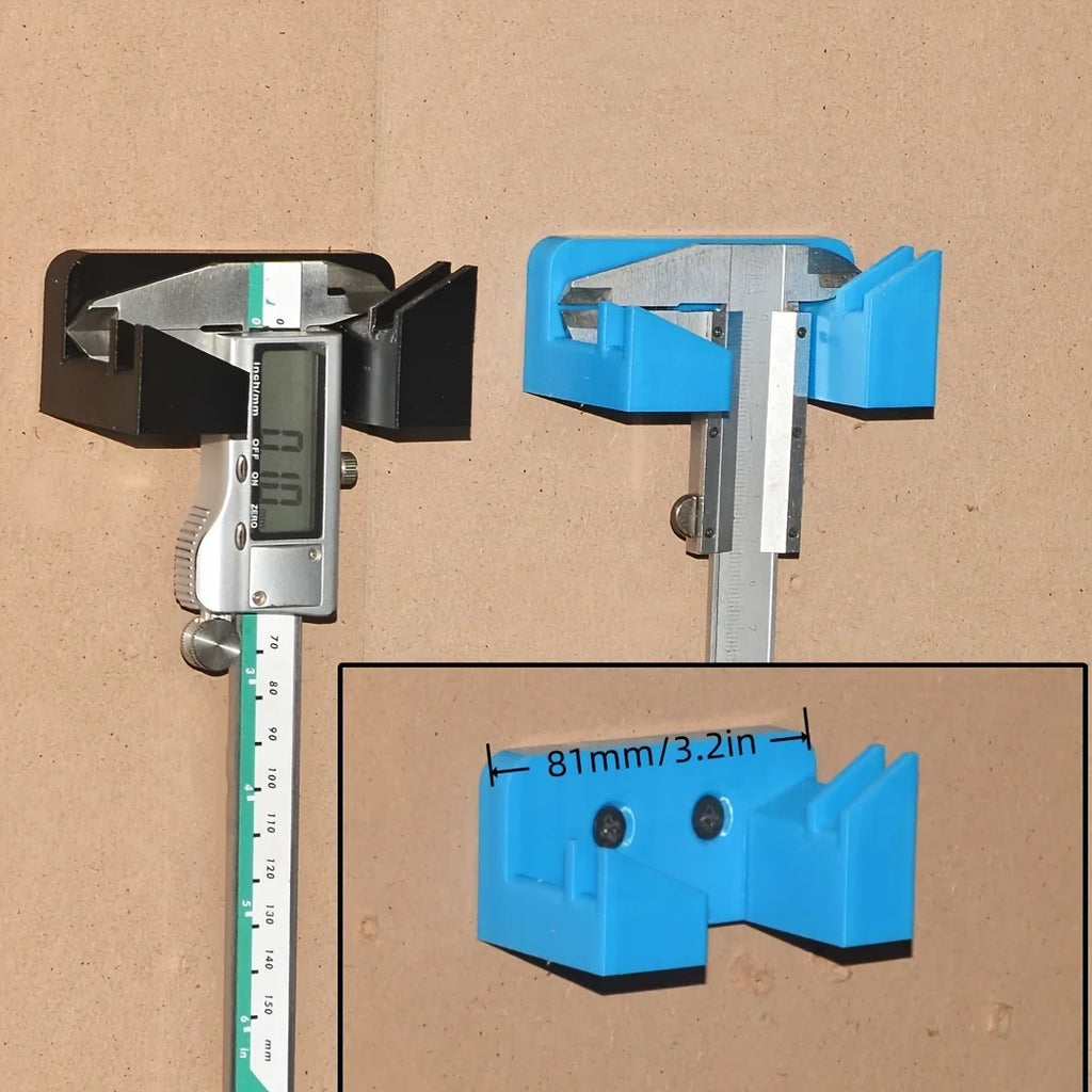Wall Mount Vernier Caliper Holder – Double Hook Rack