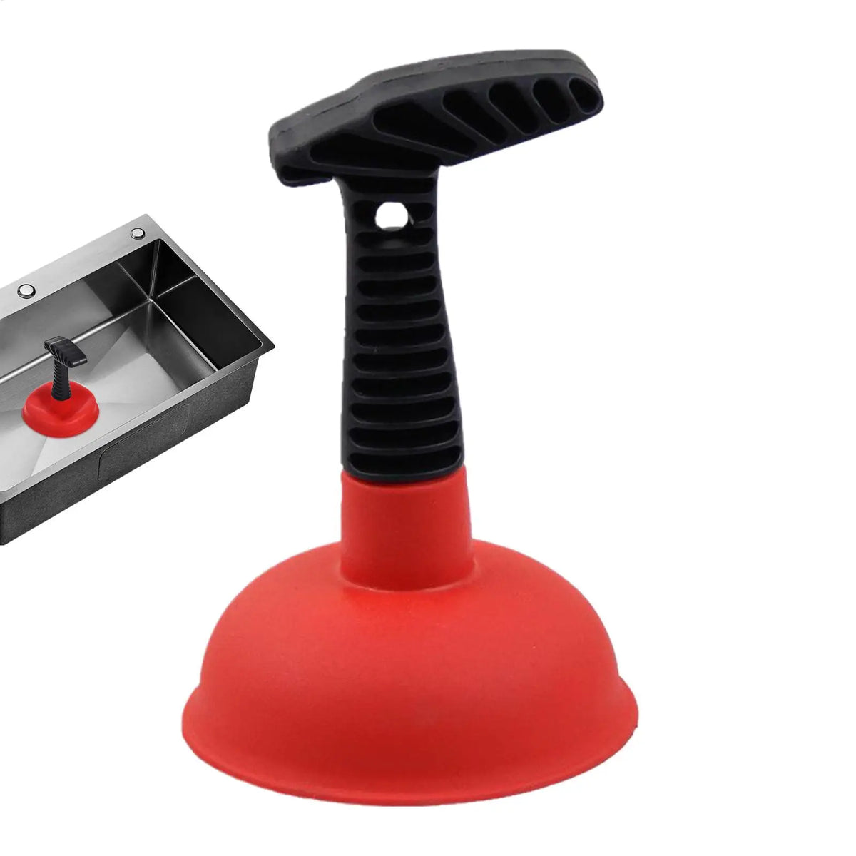 Sink Plunger Unclogger Tool Clog Remover Unblocker Heavy-duty