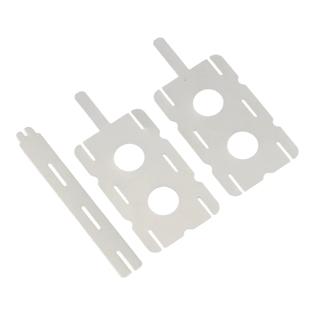 30-Piece Nickel-Plated Steel Sheets for Battery Spot Welding