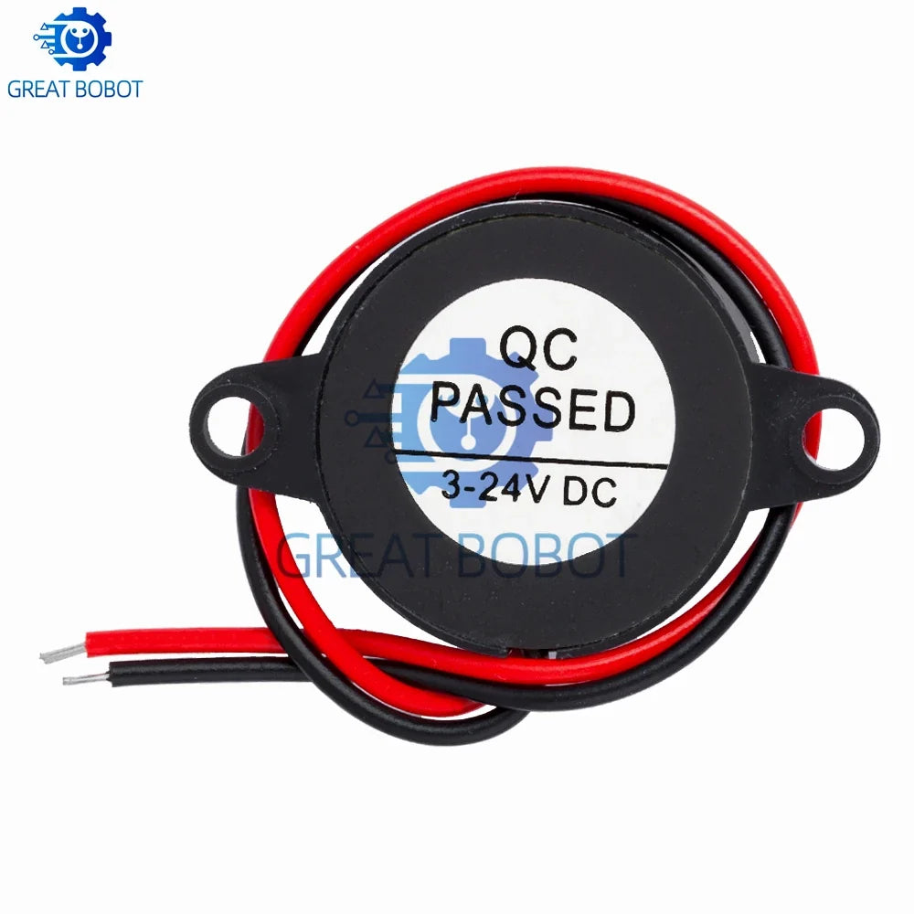 SFM-20B Active Piezo Buzzer DC 3–24V Alarm Speaker for Arduino