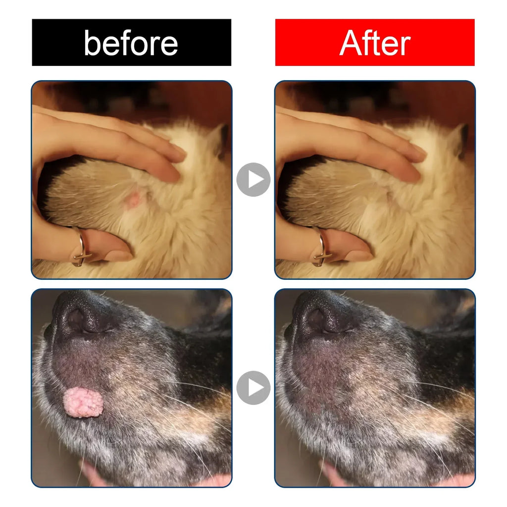 YEGBONG Pet Wart Remover – Dog & Cat Skin Tag Liquid 20ml