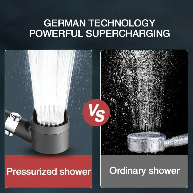 YANKE 3-Mode High-Pressure Filter Handheld Shower Head