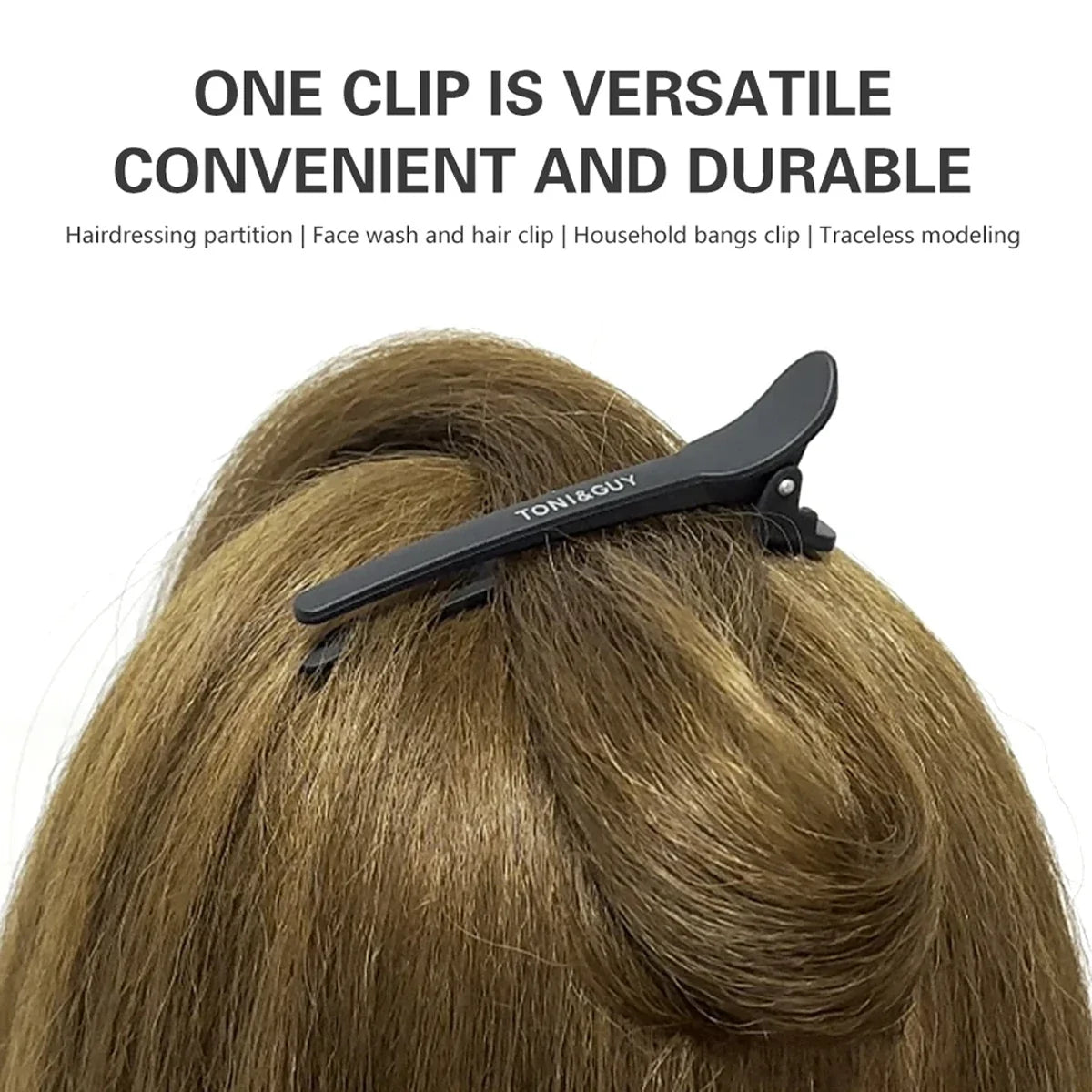 12-Piece Pro Hair Sectioning Clips – Barber & Salon Styling
