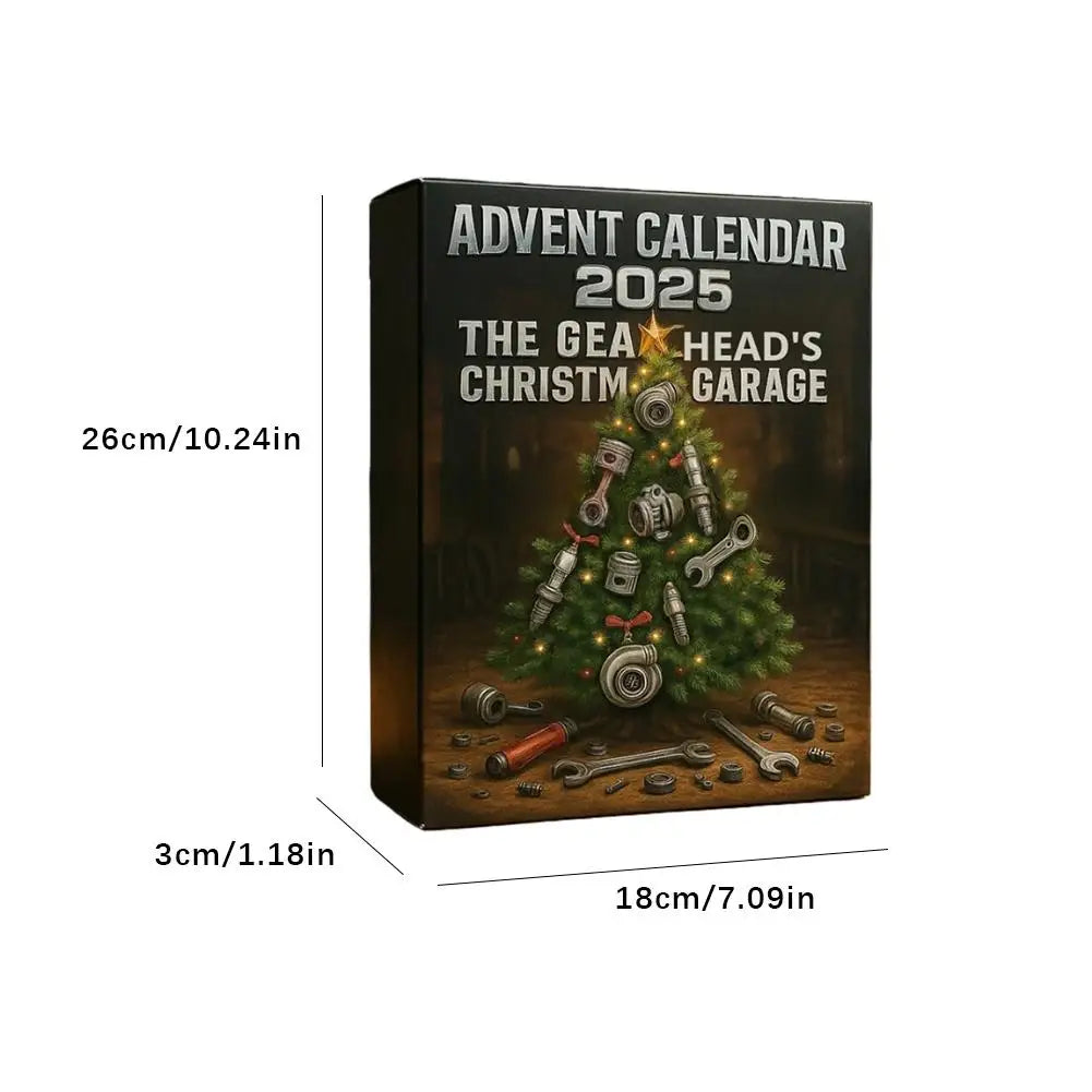 2025 Advent Calendar – 24-Day Mini Auto Tools Gift for Mechanics
