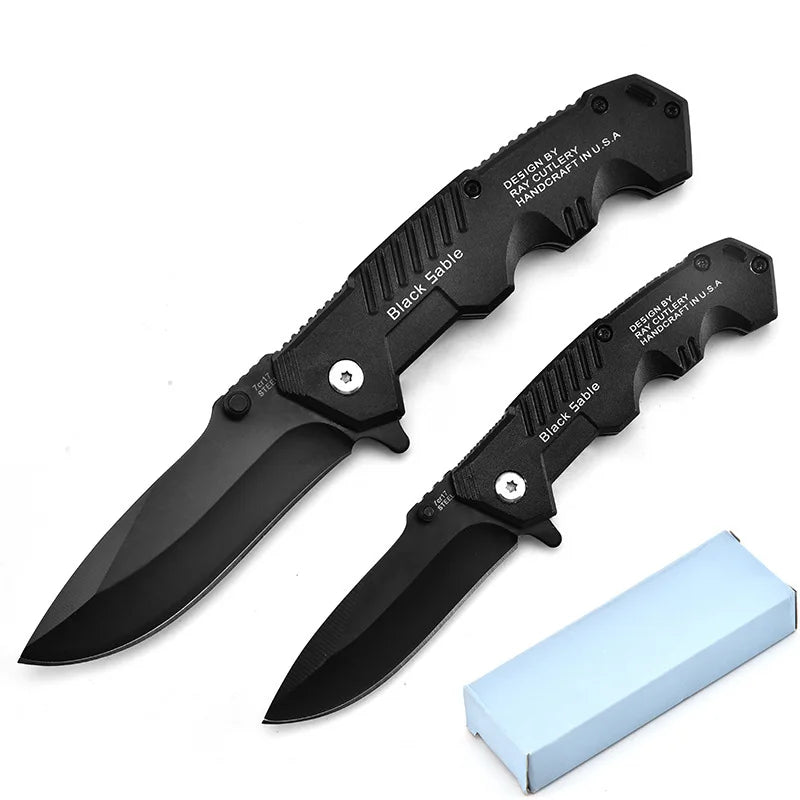 Folding Pocket Knife – Stainless Steel Portable Fruit & EDC Blade