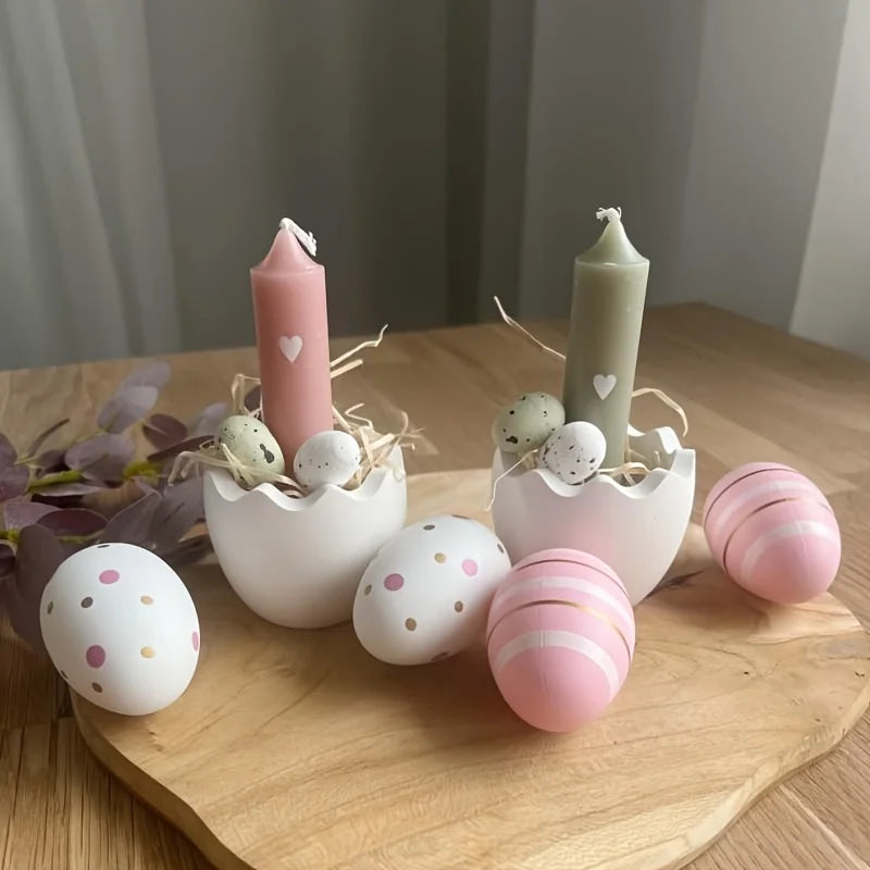 Easter Eggshell Silicone Molds – DIY Candle & Plaster Crafts