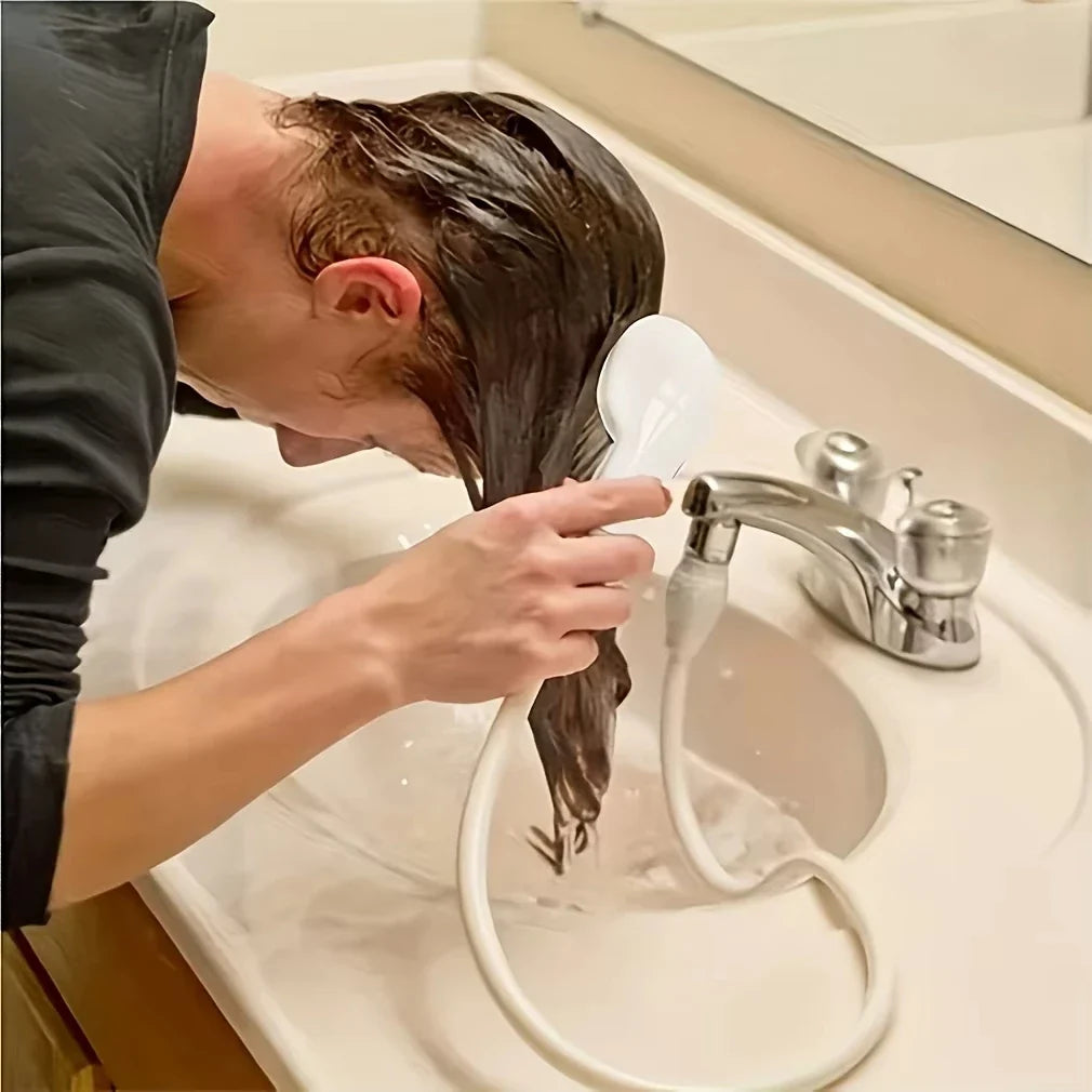 Handheld Shower Head Sprayer with Hose – Sink & Pet Wash