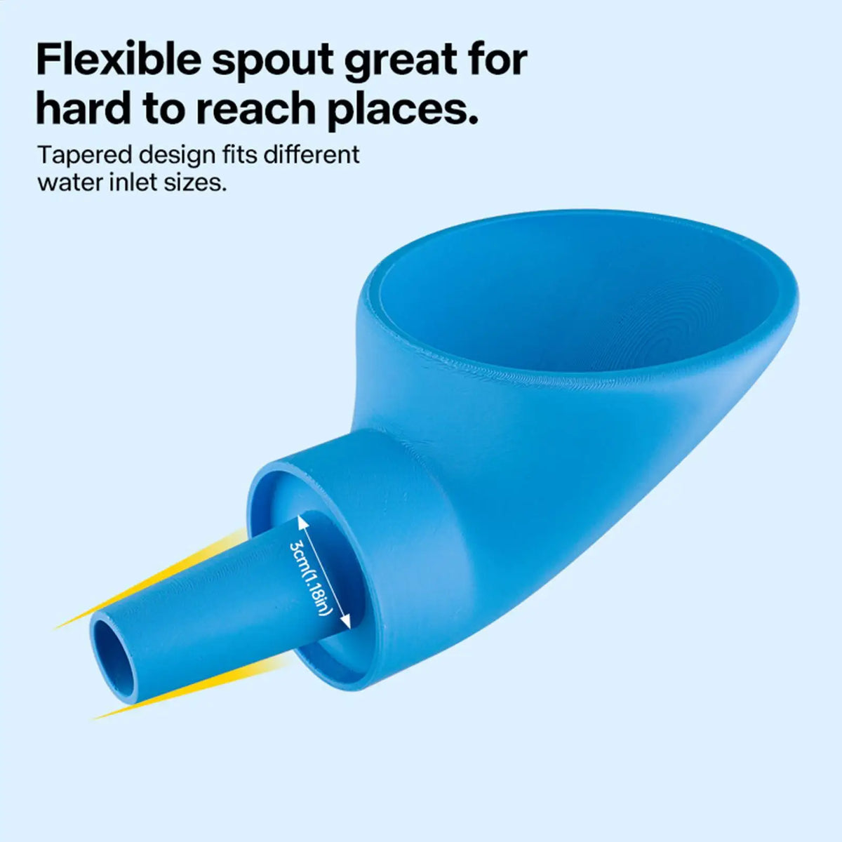 RV Water Funnel – Overflow Prevention Filter | Fresh Water Tank