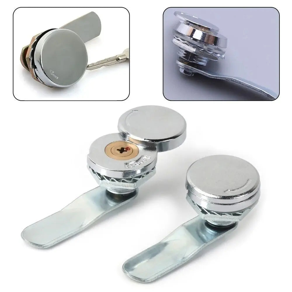 Zinc Alloy Cam Lock with Key – Cabinet & Mailbox Lock