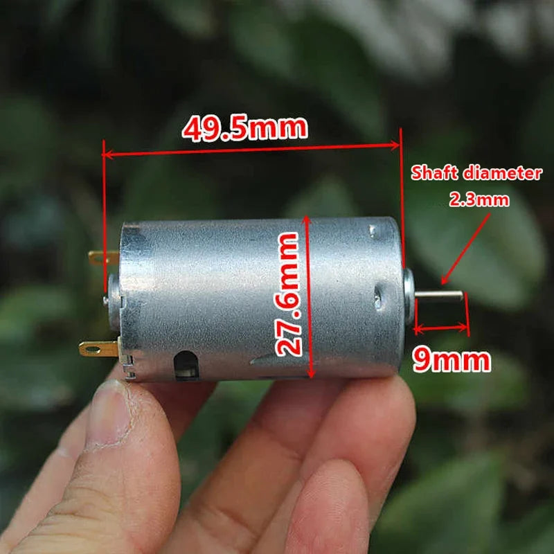 Mini Motor LS-390SH-6021 Speed Power 46000RPM Double Ball Bearing DC