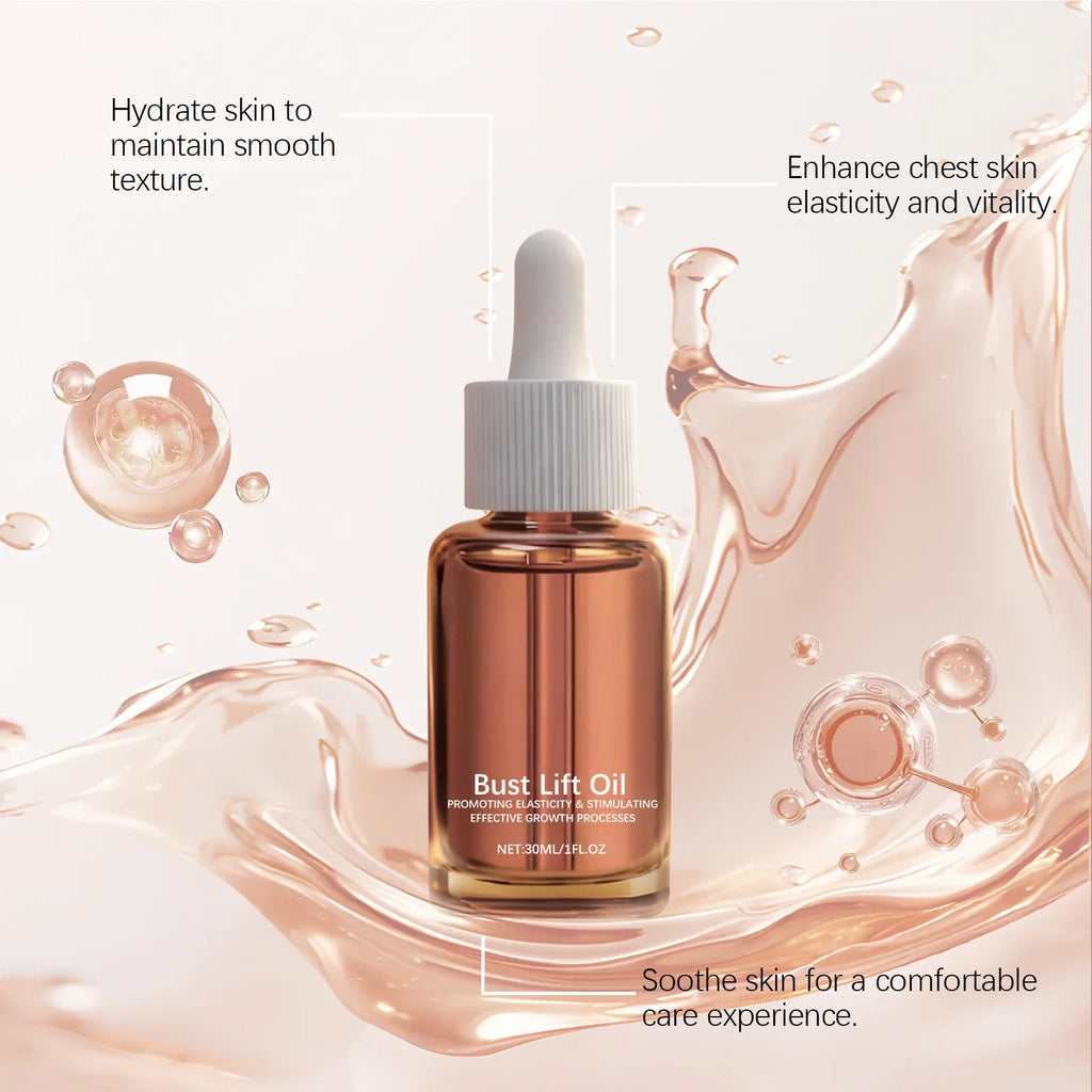 Ginger Extract Chest Firming Essential Oil – 30ml Plumping Oil