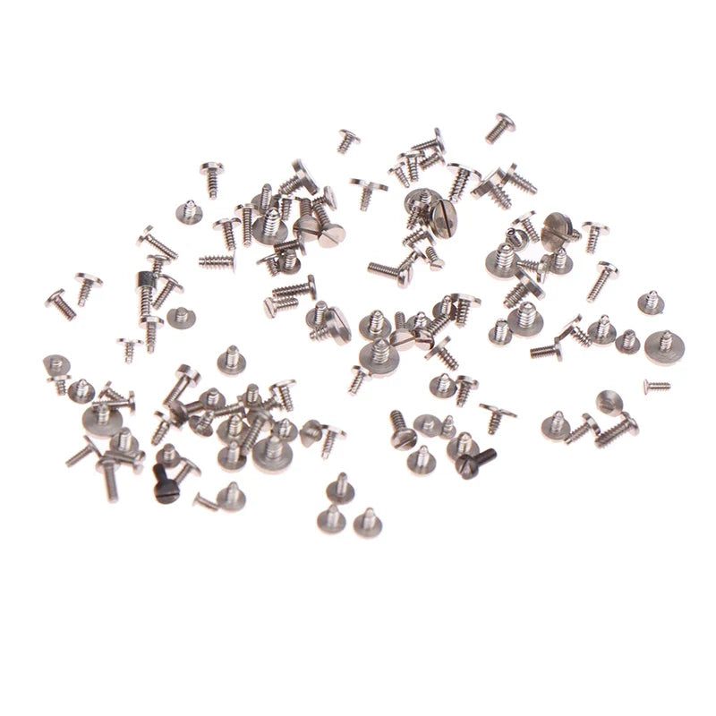 100Pcs Precision Mixed Watch Screws – Watchmaker Repair Kit