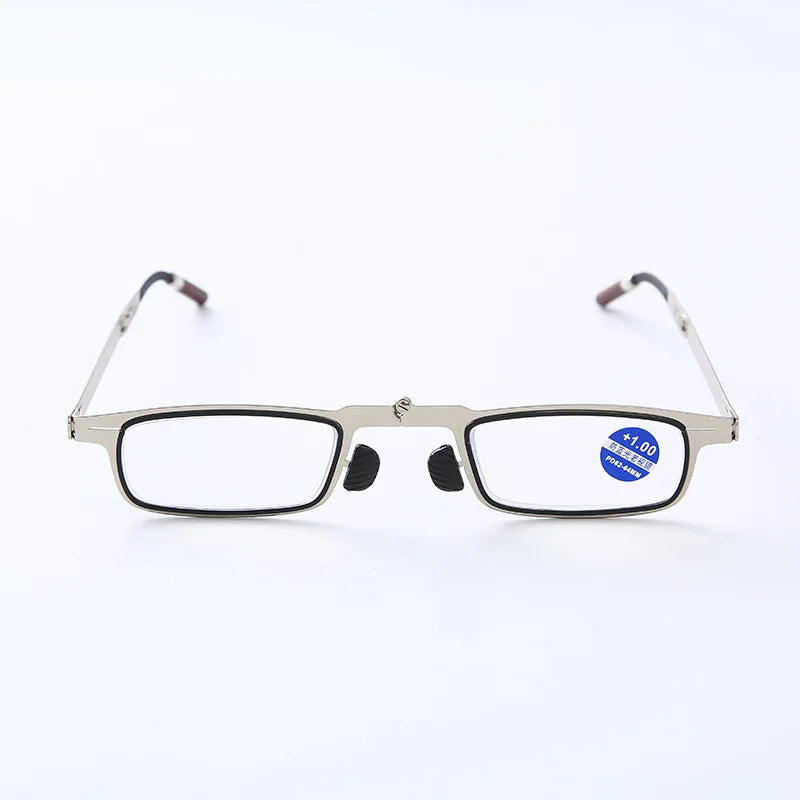Folding Anti Blue Light Bifocal Reading Glasses – HD Portable