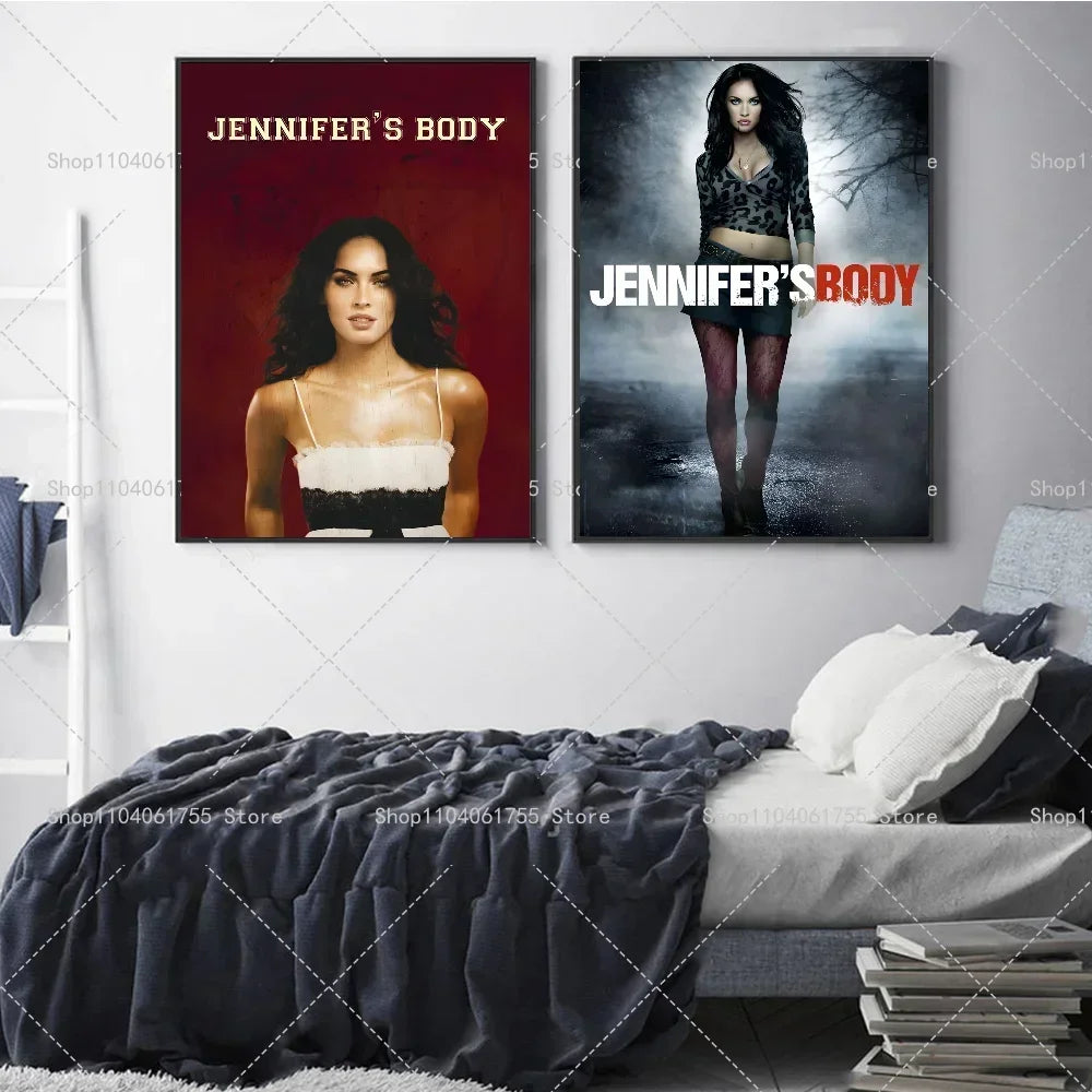 Jennifer's Body Horror Movie Poster – Waterproof Wall Art Sticker