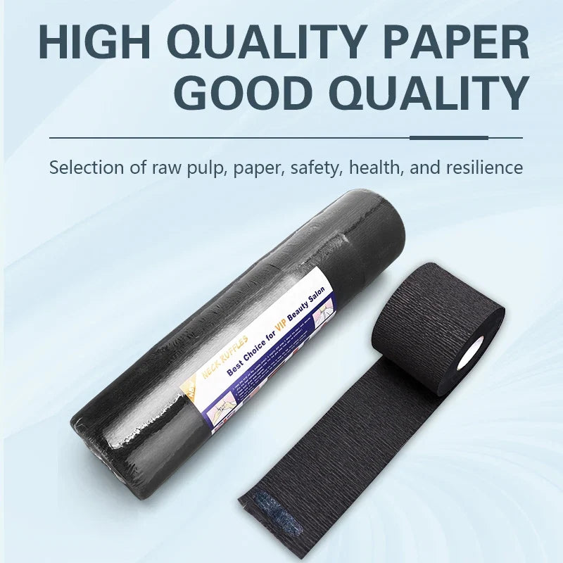 Disposable Barber Neck Paper Collar Strips | Salon Accessory