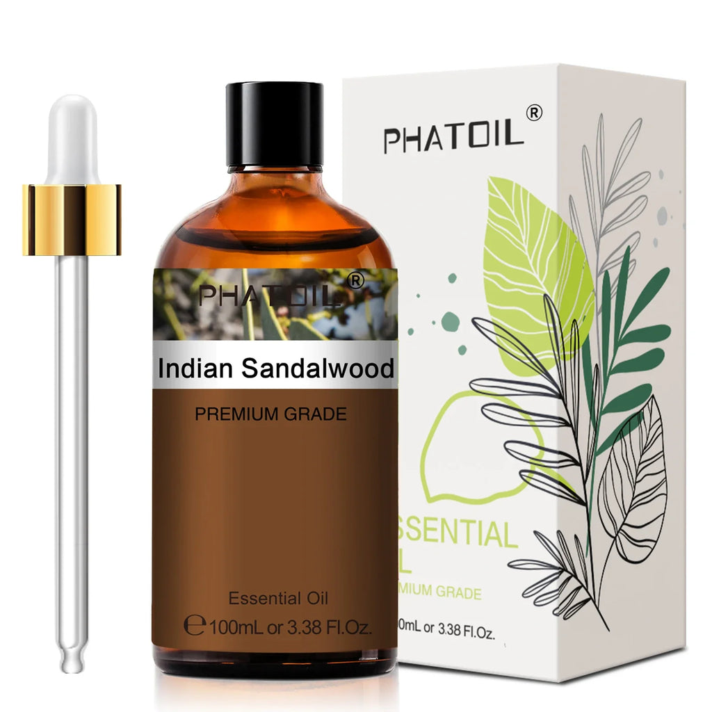 PHATOIL 100ml Pure Essential Oils for Diffuser | Aromatherapy