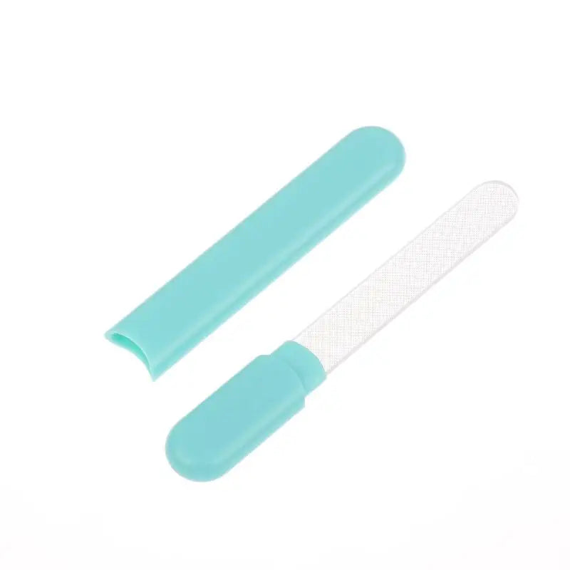 Crystal Glass Nail File with Case | Nano Buffer for All Nails