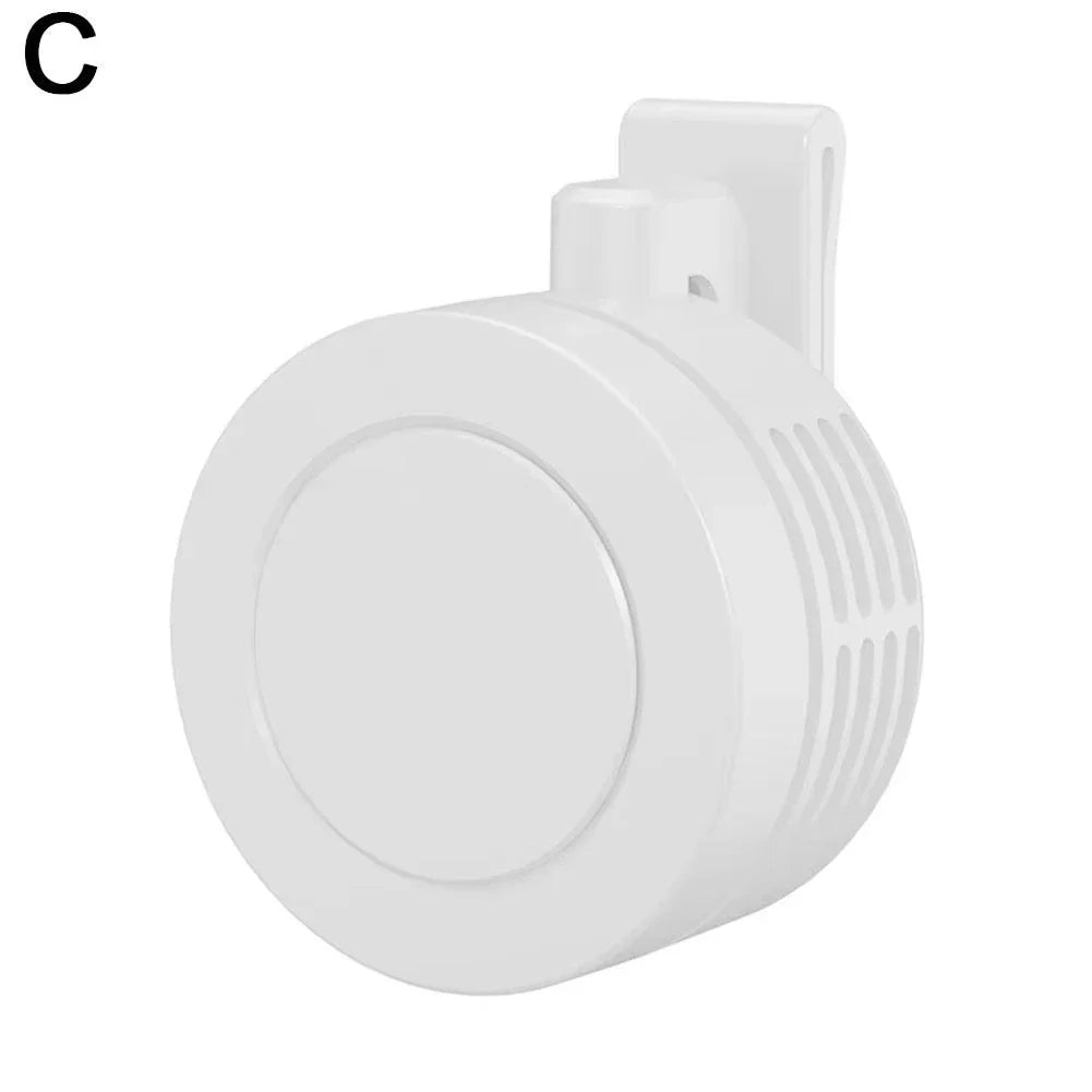 Mini Bladeless Clip Fan – USB Rechargeable Portable Neck & Waist Fan