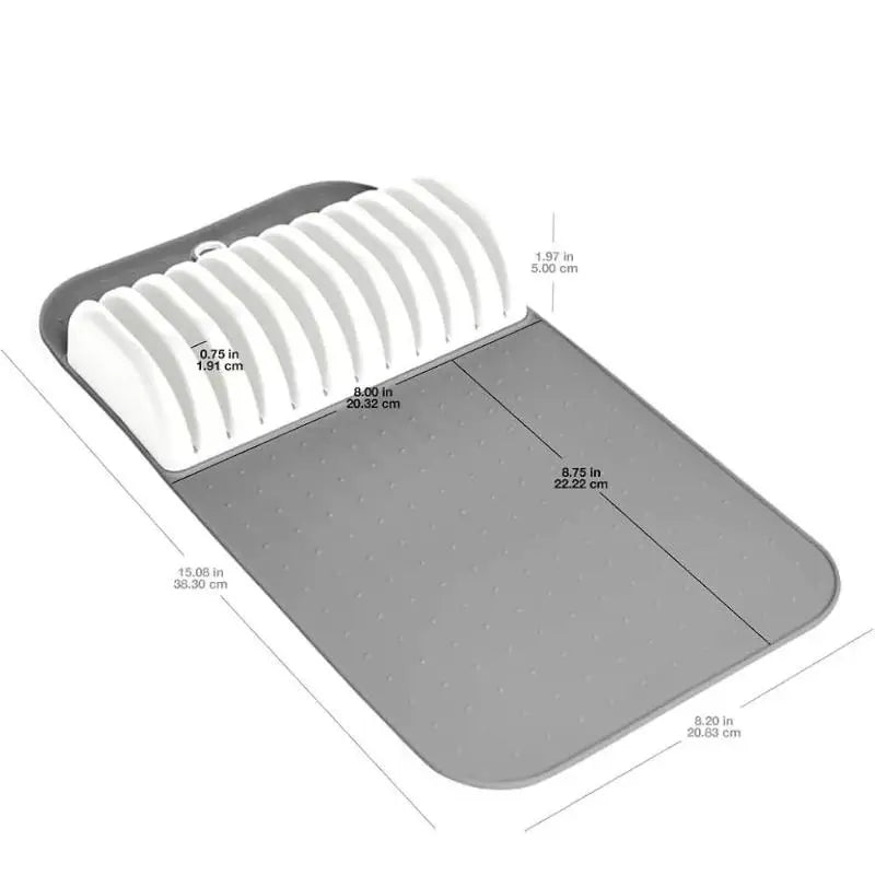 5/11 Slot Knife Drawer Organizer – Non-Slip Kitchen Knife Mat