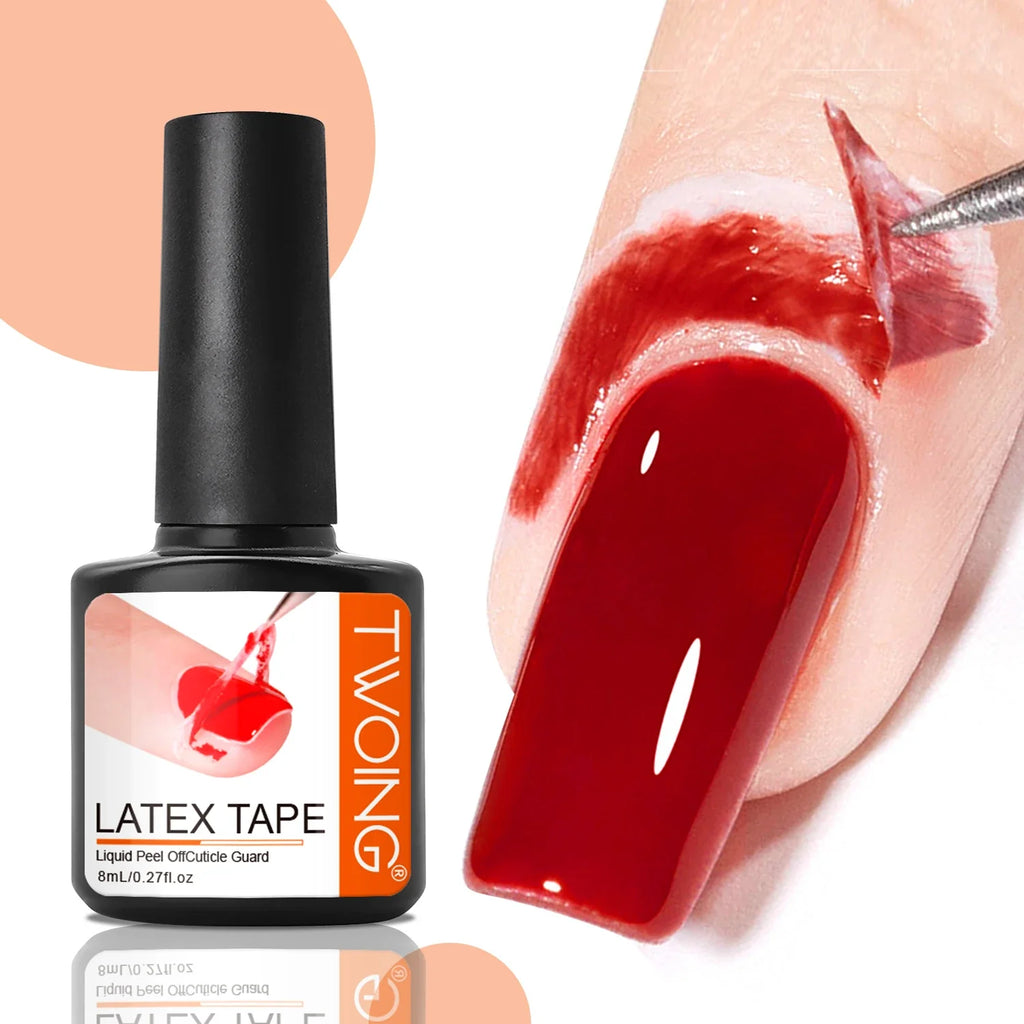 Nail Peel Off Liquid Anti-overflow Glue Edge Latex Tape Offcuticle