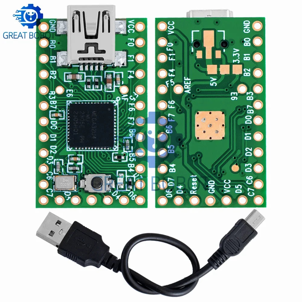 Teensy 2.0 ATmega32U4 USB Board – Arduino AVR ISP & HID Emulation