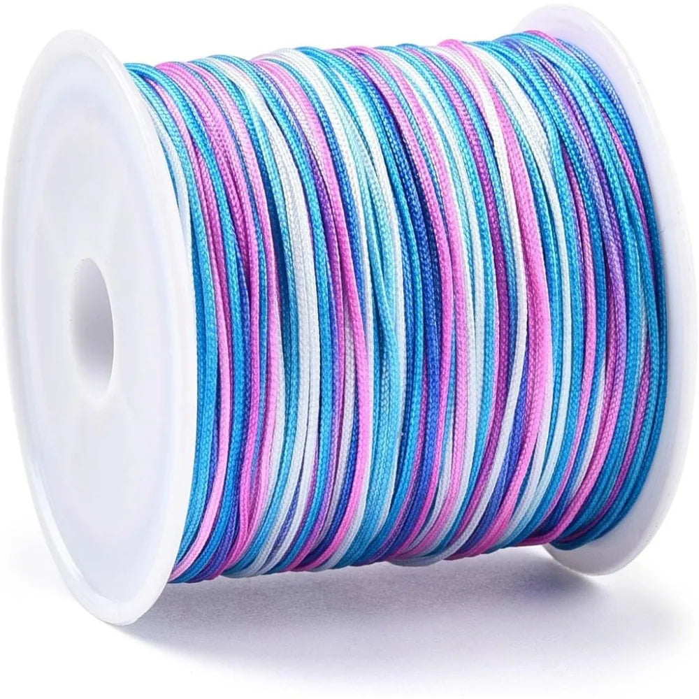 54.68 Yards Segment Dyed Nylon Cord 0.8mm – Chinese Knotting