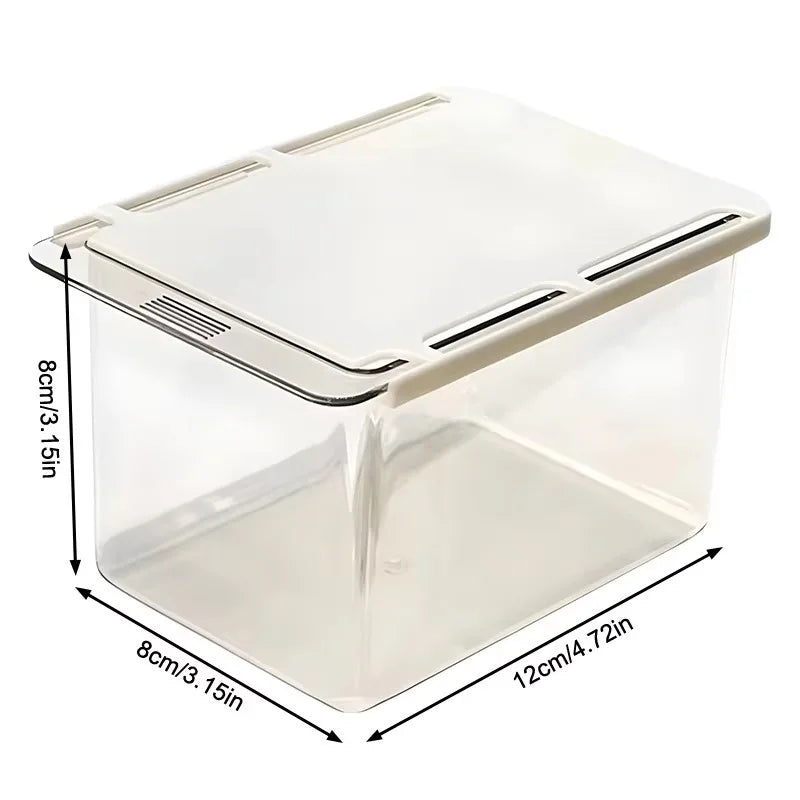 Transparent Pull-Out Bathroom Storage Box | Drawer Organizer