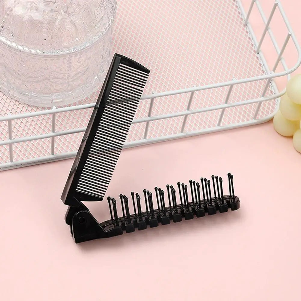 Portable Folding Hair Comb – Dual-Sided Travel Comb for Kids