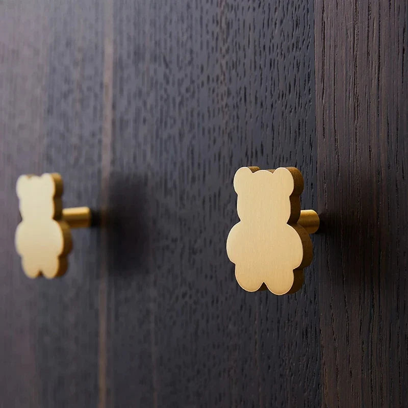 Brass Gold Cabinet Drawer Knobs – Single Hole Furniture Hardware