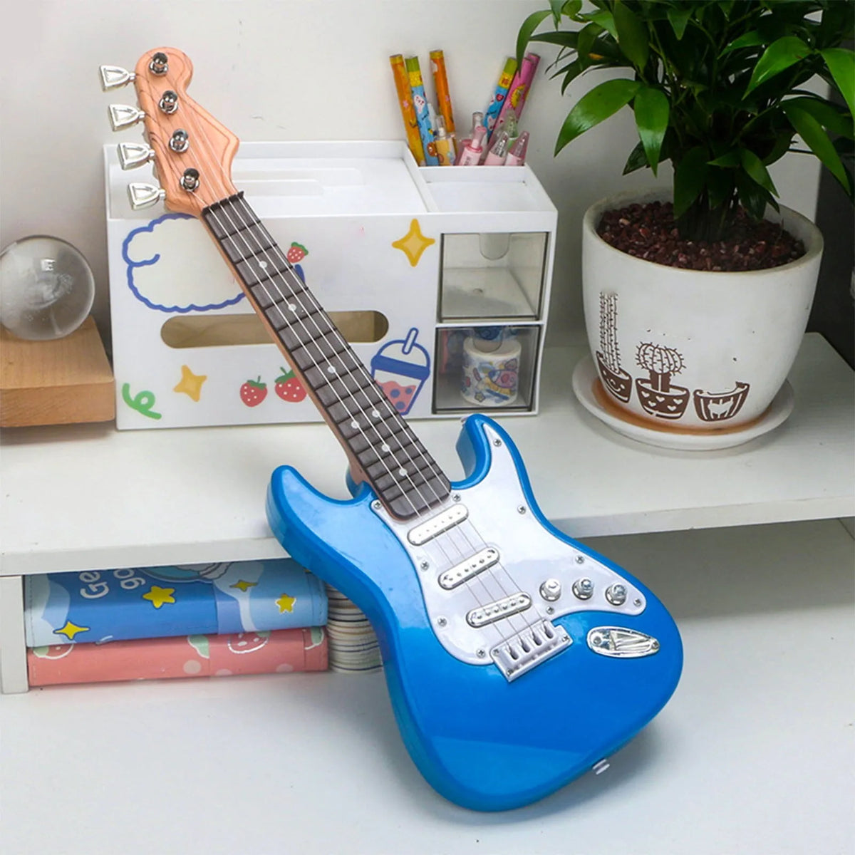 17-Inch Kids Electric Guitar Toy | 4 String Musical Instrument