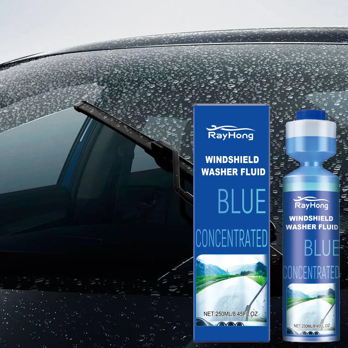 Rayhong Windshield Washer Fluid – Anti-Fog Oil Film Remover