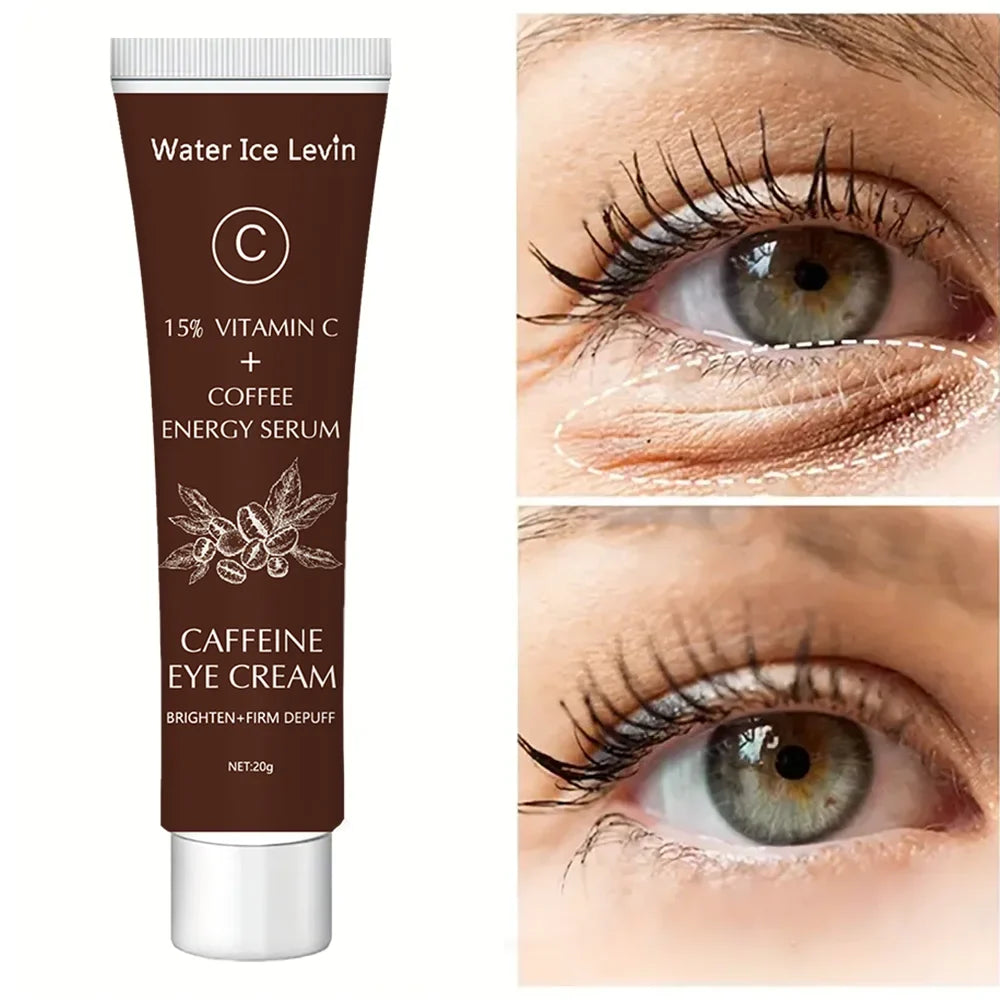 Caffeine & Vitamin C Eye Cream – Dark Circles & Firming