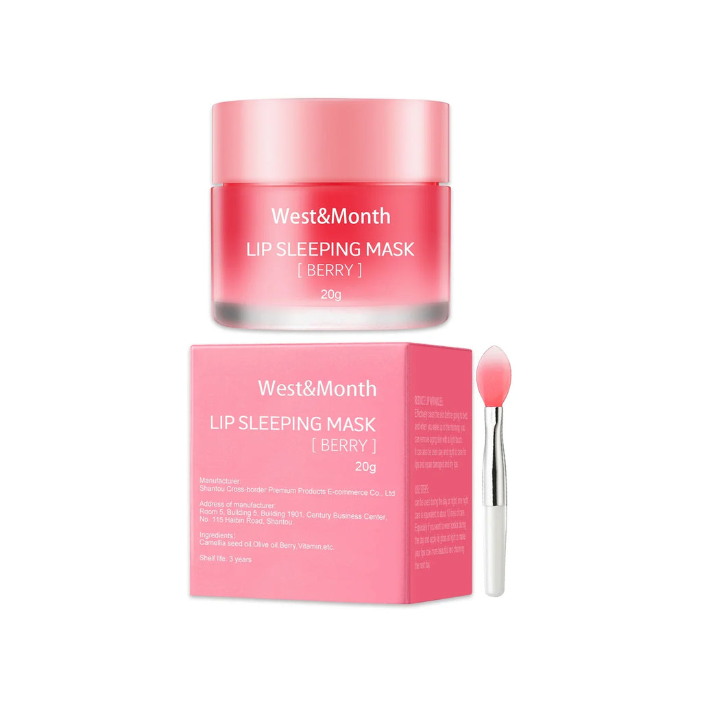 Berry Jelly Lip Sleeping Mask – Moisturizing Nourishing Lip Balm
