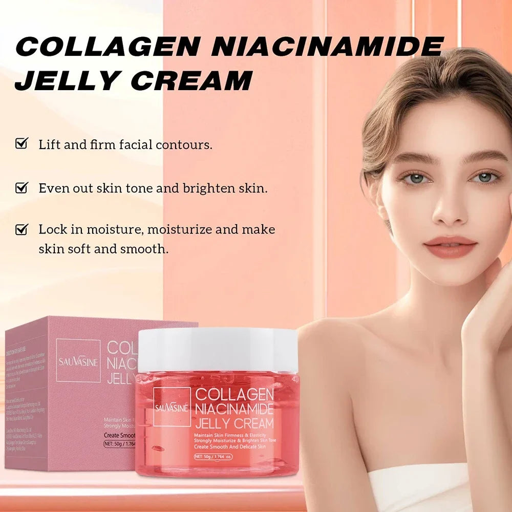 Collagen Jelly Cream – Niacinamide & Hyaluronic Acid | 50g