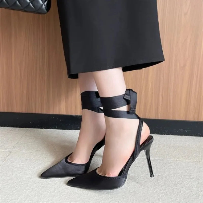 Women's Pointed Toe Stiletto Pumps – High Heel Party Shoes
